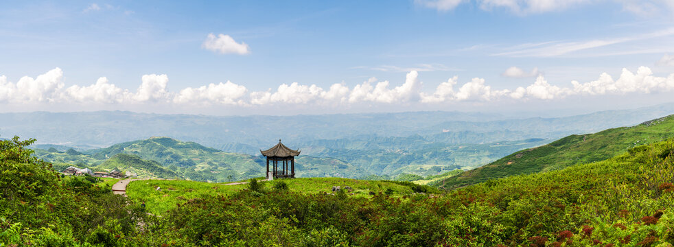 贵州六盘水韭菜坪风景区