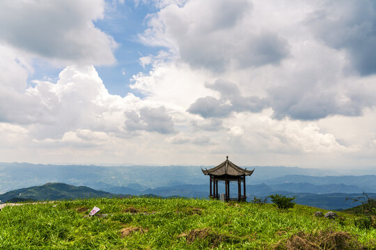 贵州六盘水韭菜坪风景区