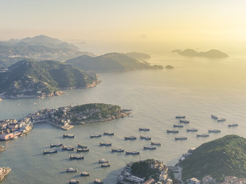 中国浙江温州温岭石塘半岛海湾