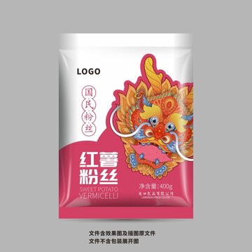 红薯粉丝包装