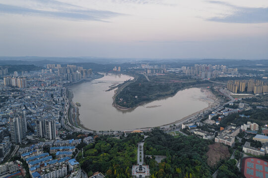 渠江风景