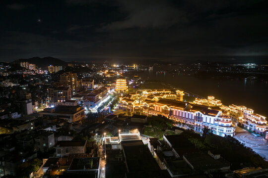 东山岛夜景