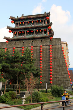 沈阳盛京城城墙角楼