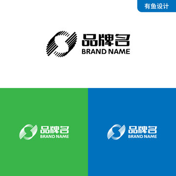 字母S光束LOGO标志设计