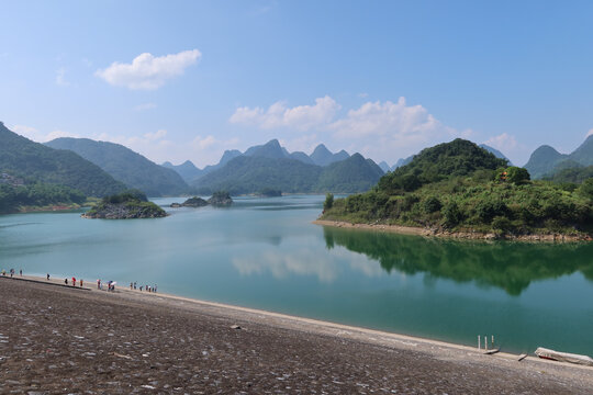 广州清远桃花湖