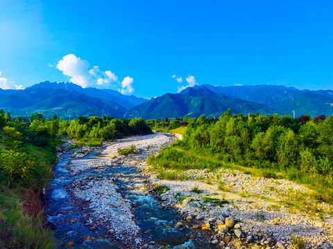 秦岭山水旅游风景区摄影