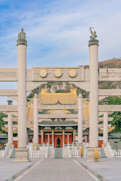 广西柳州文庙大门棂星门
