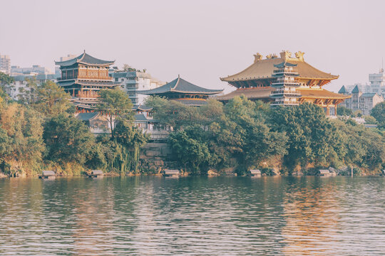 广西柳州文庙和柳江
