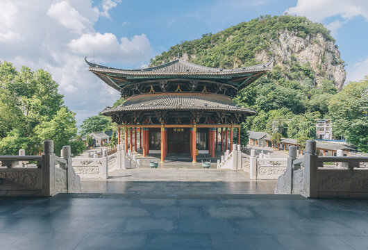 中国广西柳州文庙明伦堂