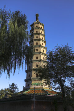 承德避暑山庄永佑寺舍利塔