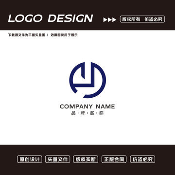 科技公司logo简约大气