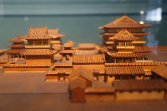 隆兴寺模型