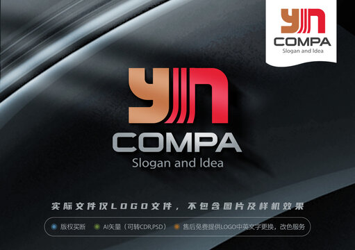 yn字母LOGO