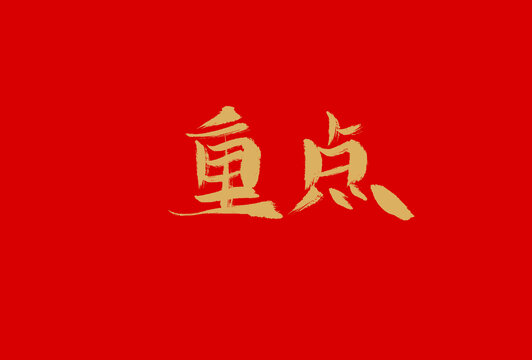 重点