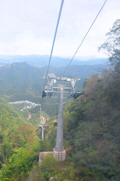 河南老君山景区云景索道