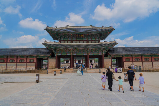 首尔景福宫韩国旅游