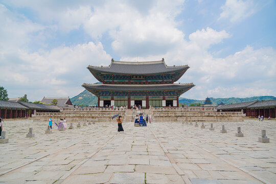 首尔景福宫韩国旅游