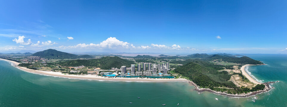 广东阳江海陵岛海岸线