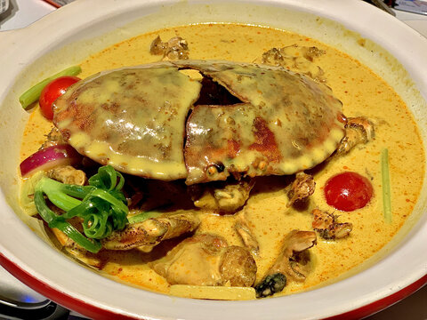 泰式咖喱面包蟹