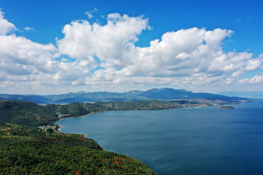 抚仙湖风光