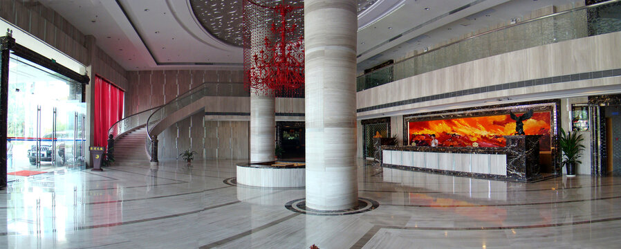 星级酒店大厅设计建筑室内装饰