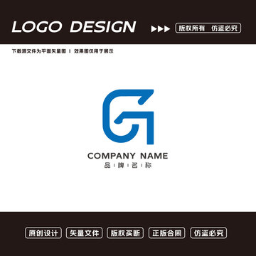 G字母logo标志