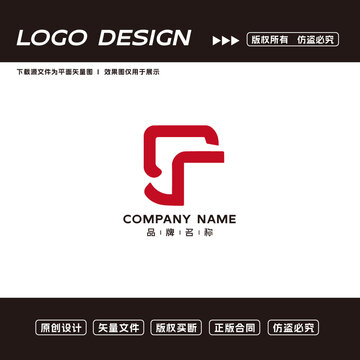 CS字母logo标志