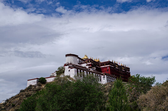 西藏旅游拉萨风光布达拉宫