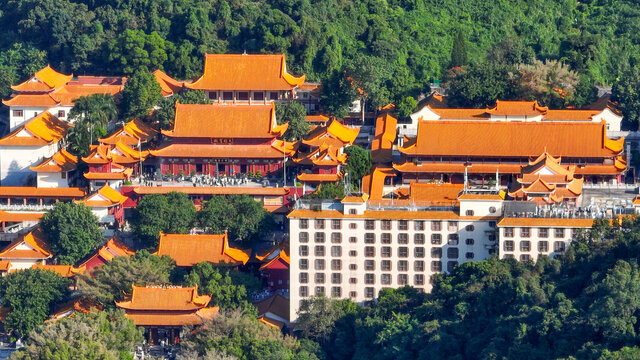 深圳弘法寺鸟瞰