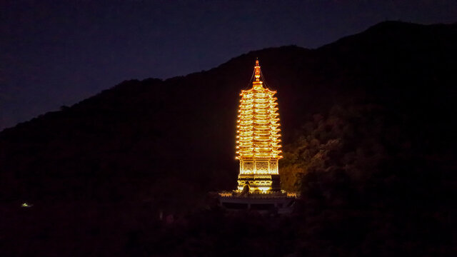 深圳弘法寺航拍