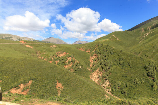 祁连县牛心山