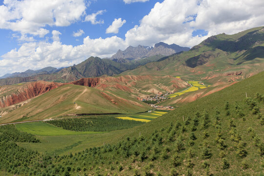 夏季卓尔山风光