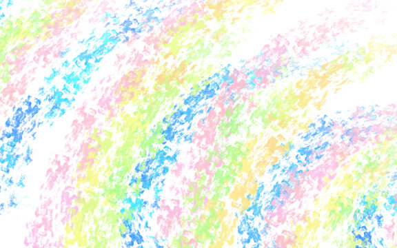 笔刷涂鸦杂点斑驳彩虹色背景