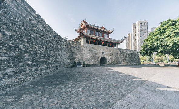 广西文物保护单位柳州东门城楼