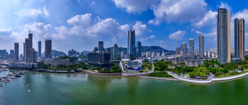 深圳太子湾蛇口港航拍