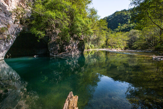 南漳黑水河