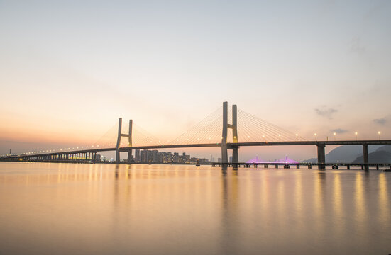 温州大桥夜景