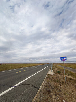 草原公路沥青路331国道