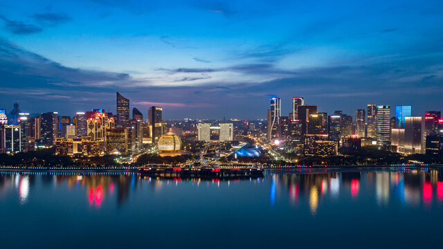 钱江新城夜景