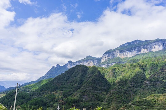 苍茫的大山