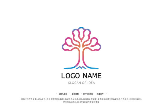 卡通树LOGO科技