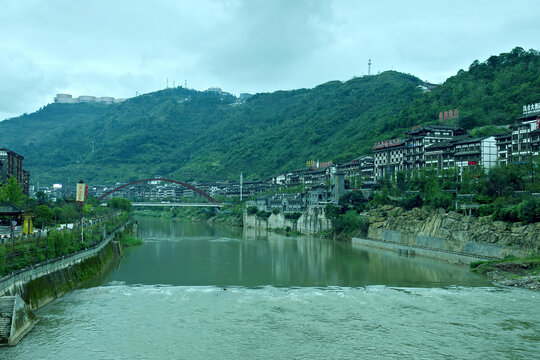 贵州茅台镇赤水河美酒河风光