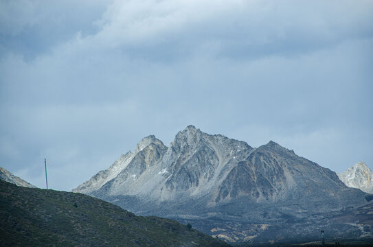 川藏线自驾旅行折多山风景