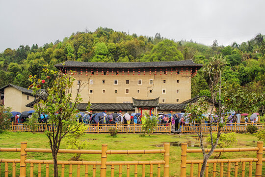 福建南靖的土楼云水谣和贵楼