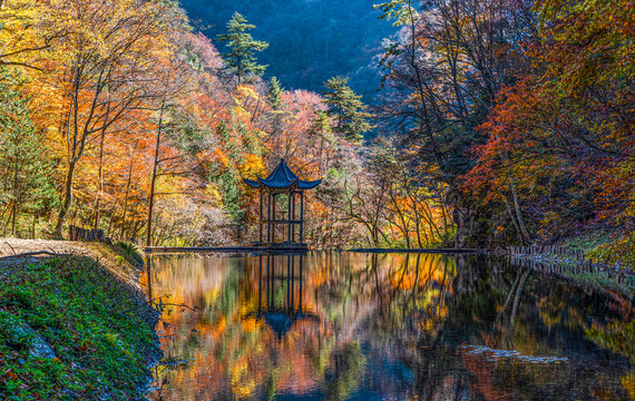 陕西汉中南郑黎坪风景区