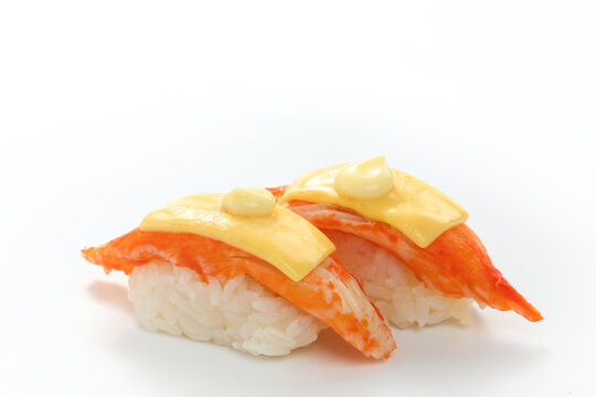 火炙蟹棒寿司