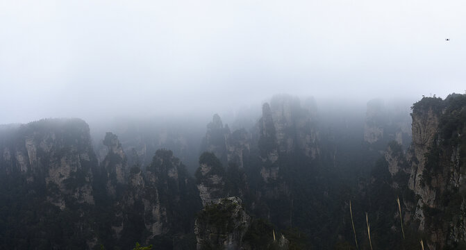 张家界风光全景图