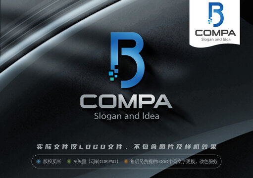 b字母LOGO