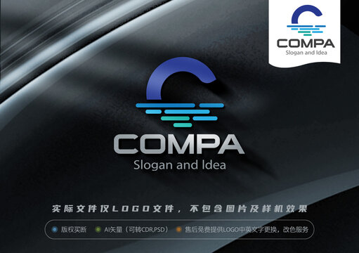 c字母LOGO湖