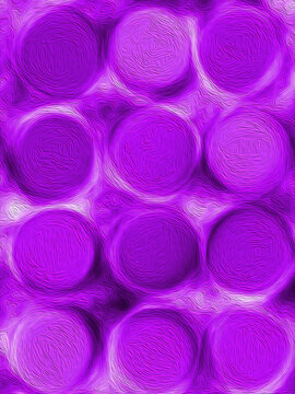 油画风紫色圆形肌理抽象背景